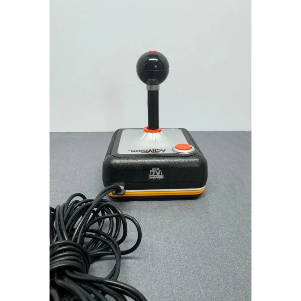 Activision TV Games 60-2724 Plug Play Joystick Black Retro 10 Games